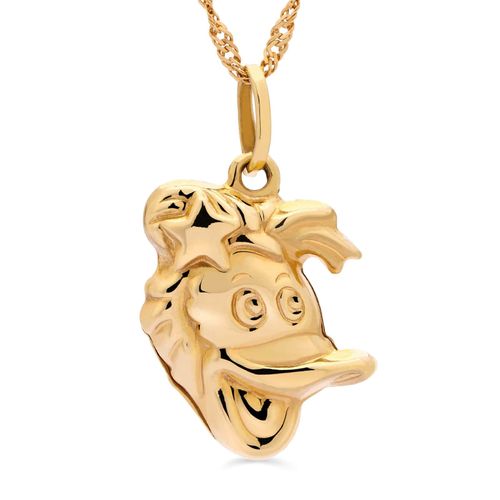 Pingente Patinho em Ouro Amarelo 18k 134559