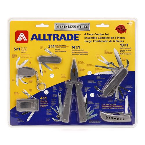 KIT FERRAMENTAS ALLTRADE 6 PECAS 197565