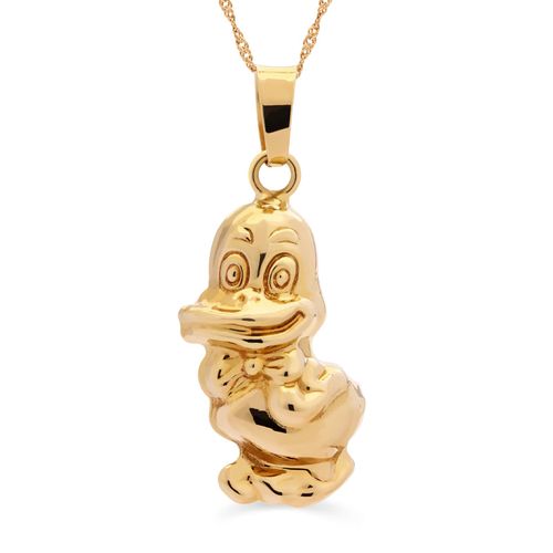 Pingente Patinho em Ouro Amarelo 18k 145420