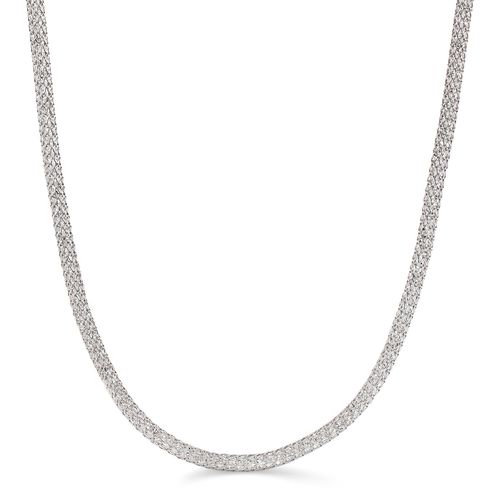 Colar de Prata com Zircônias 131813