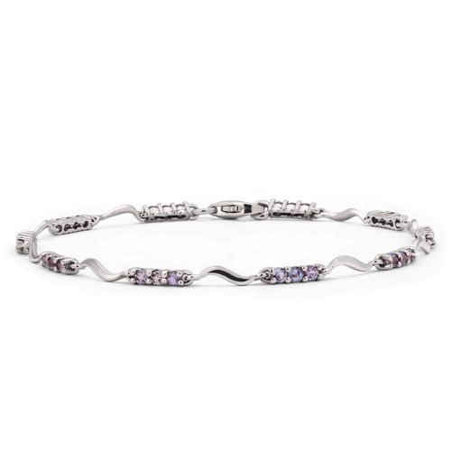 Pulseira de Prata com 30 Tanzanitas 109047