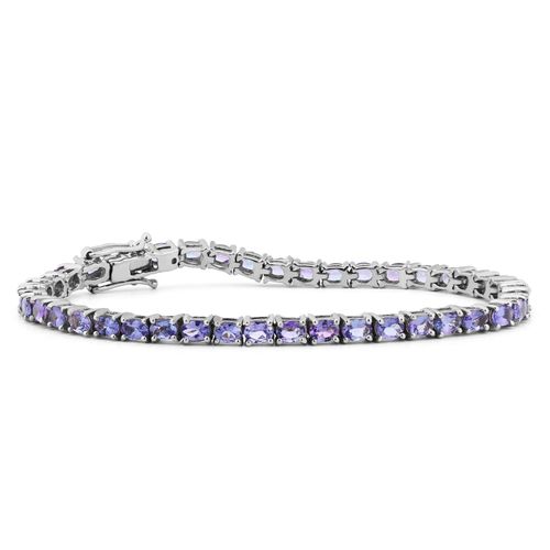 Pulseira de Prata com Tanzanitas Aprox. 7 cts 125337