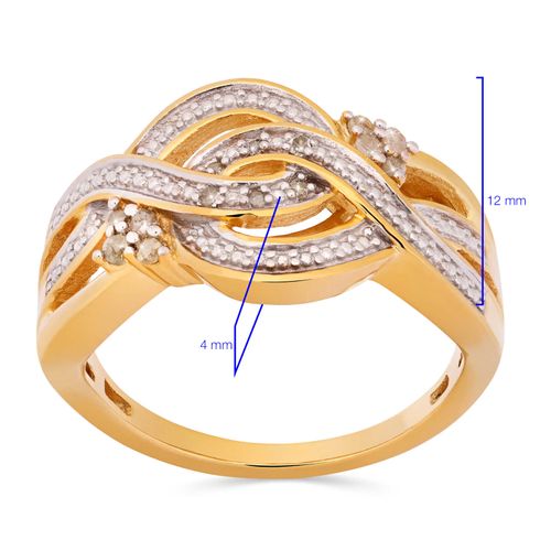 Anel e Par de Brincos Florzinha com Diamante Ice em Prata 192718