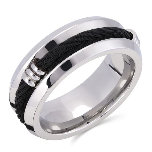 Anel Masculino em Aço Inoxidável 111501