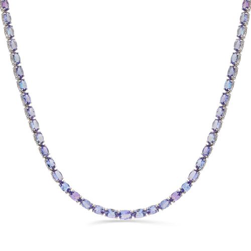 Colar em Prata com Tanzanitas Aprox. 40 cts 175500