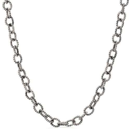 Colar Elos Prata Masculina 128368