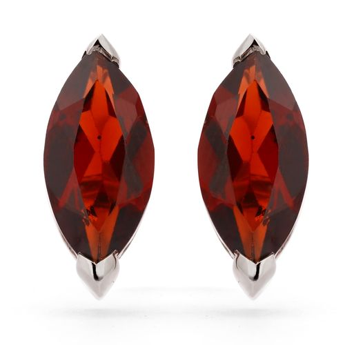 Par de Brinco Com Grabada Mozambique Navete- Prata 159488