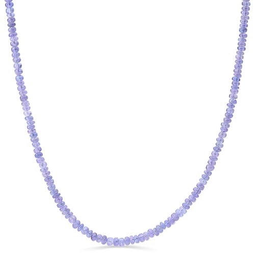 Colar em Prata 925 com Tanzanita Briolet 199359