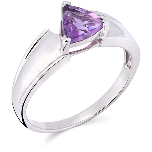 Anel em Prata 925 Com Ametista 165430