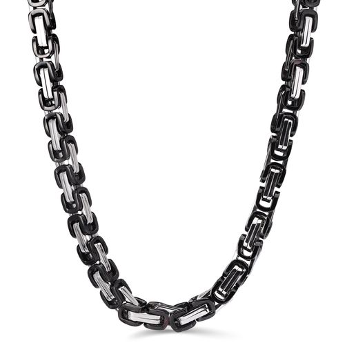 Corrente em Aço Inoxidavel Elos Masculina 111498