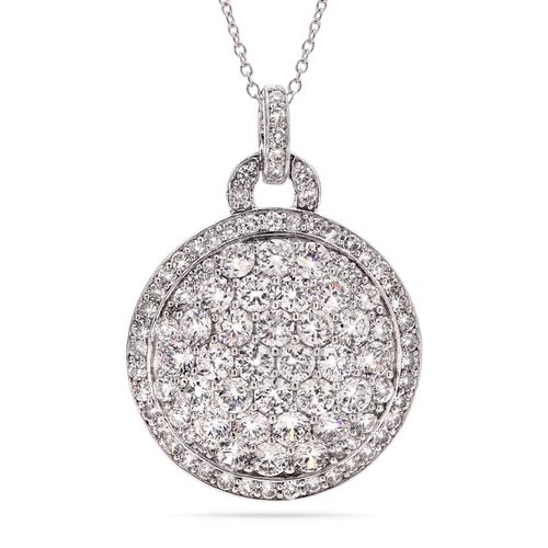 Pingente em Prata 925 com Zirconias 183471