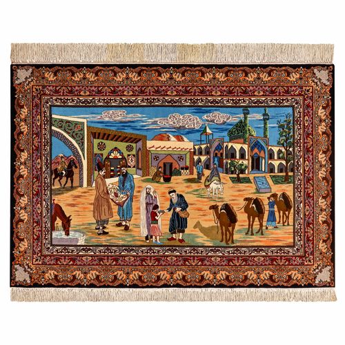 Tapete Iraniano Isfahan 1,59 x 1,09 21111001240