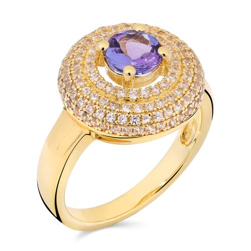 Anel em Prata 925 com Tanzanitas 178935