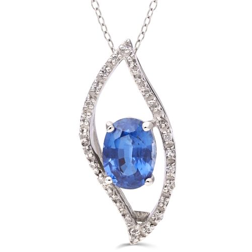 Pingente em Prata 925 Com Kianite 168274