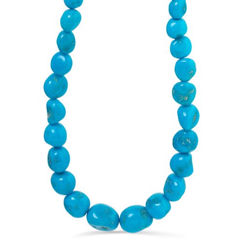 Colar em Prata 925 com Turquesas 123571