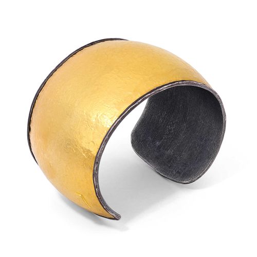 Bracelete Linhja Ara Collection em Ouro Amarelo 23,64 e Prata 925 130751 Bracelete Linhja Ara Collection em Ouro Amarelo 23,64 e Prata 925 130751