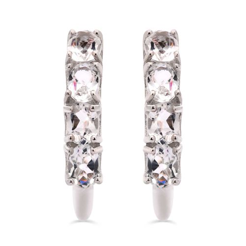 Argola em Prata 925 com Berilo do Himalaia 159672