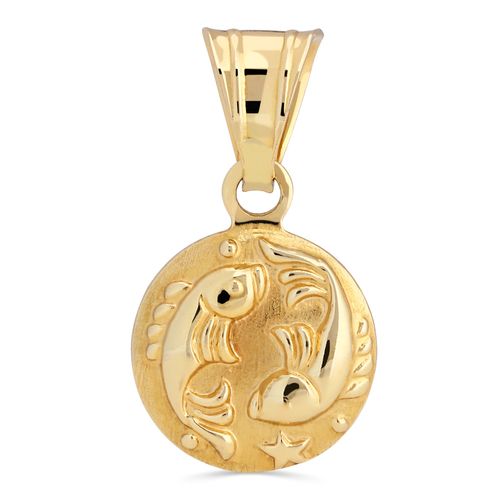 Pingente Em Ouro Amarelo 18k Peixes 191929 Pingente Em Ouro Amarelo 18k Peixes 191929