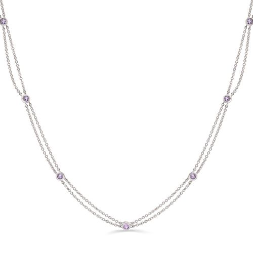 Colar em Prata 925 com Tanzanitas 176188