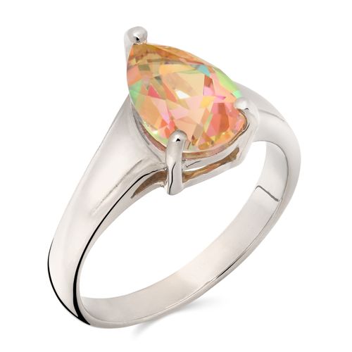 Anel em Prata 925 com Topázio Mistico 155168