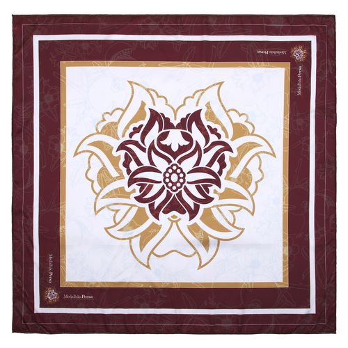 Lenço Marrom com Simbolo do Medalhao Persa 199492