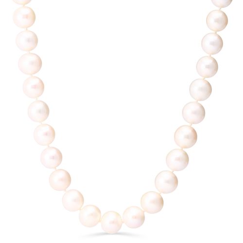 Colar em Ouro Amarelo 18k de Perolas de Aguas Doce 10,5 a 11 mm 124285