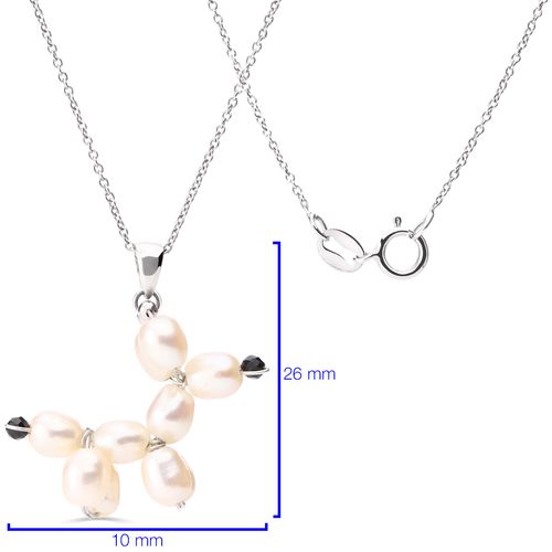 Anel Brinco e Pingente em Prata 925 Puppy (Cachorro) de Perolas Biva 197587