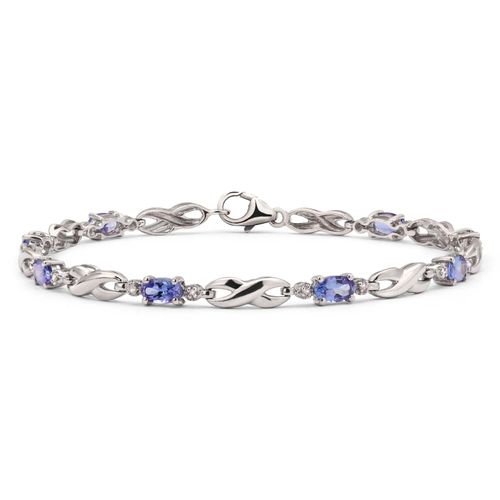 Pulseira em Prata 925 com Tanzanita 174594