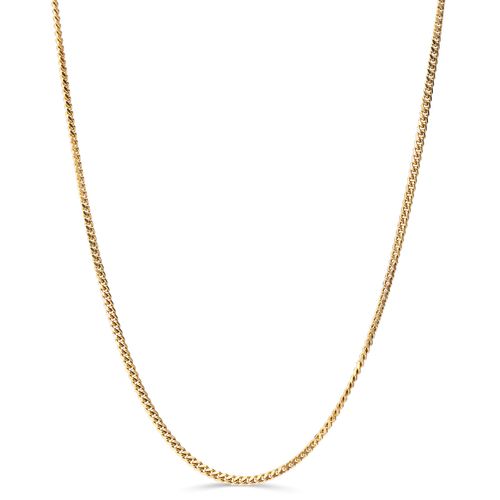 178762-Corrente em Ouro Amarelo 18k Malha Groumet - 40 cm 178762