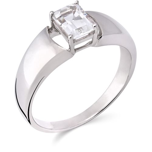 170357-Anel em Prata 925 com Topázio Glacial 170357