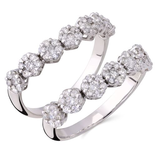 192669 - Aparador em Ouro Branco 18 k com Diamantes Aprox. 65 pts 192669