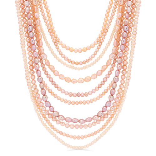 128467-Colar em Prata 925 com Perolas 128467