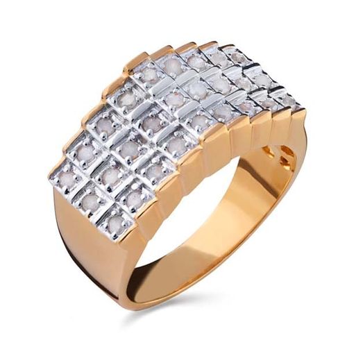 123009-Anel em Prata 925 com Diamantes Ice 123009