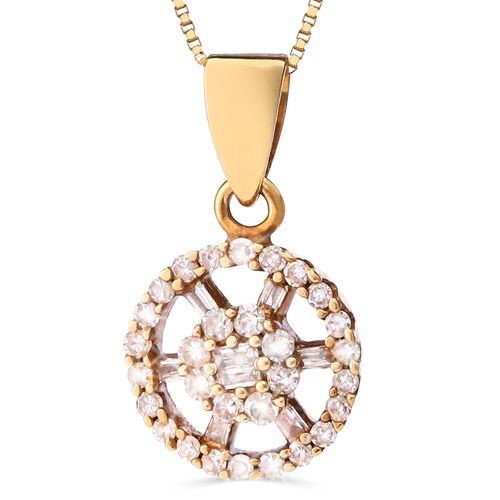 108530-Pingente em Ouro Amarelo com Diamantes 108530